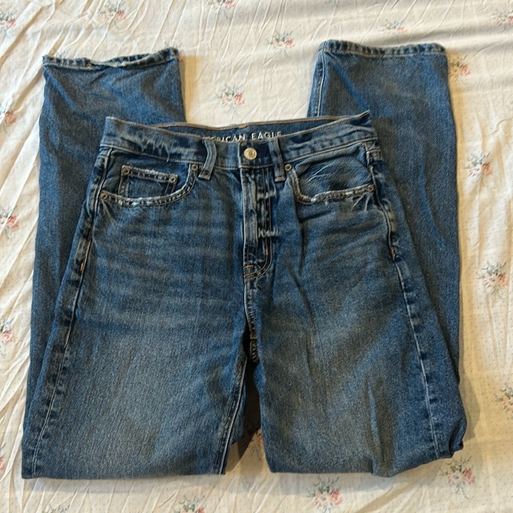 American Eagle Baggy Medium Wash Jeans